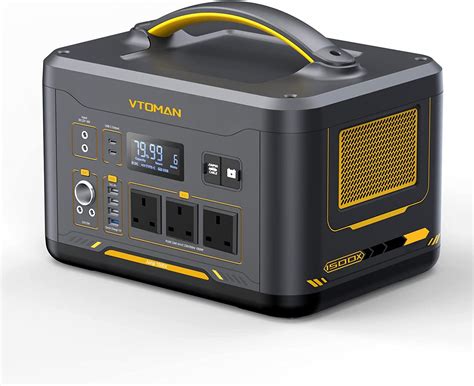 vtoman 1500|VTOMAN Jump 1500X Portable Power Station。